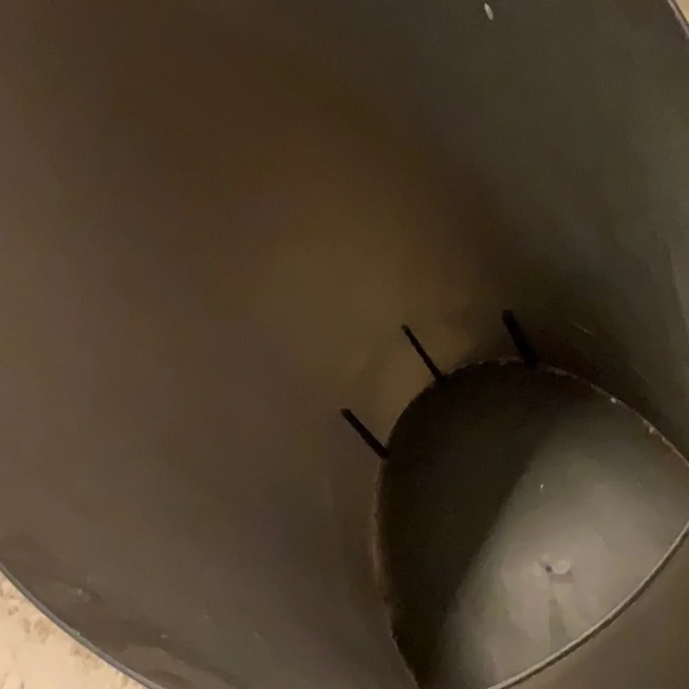 Grey Trash bin medium
